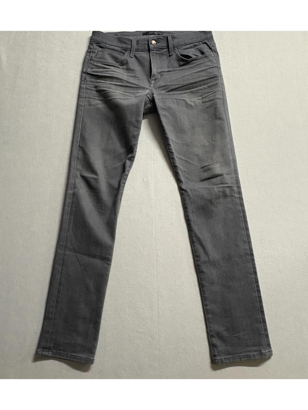 Joe's Jeans Slim Fit Jeans Mens W32 Fits Like 35x34 Gray Stretch Designer